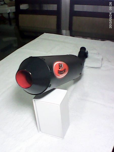 BRAZCAP B1 REPTHOR CORPO INOX BLACK (CRF 230 F )